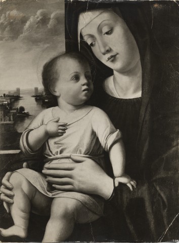 Anonimo — Vivarini Alvise - sec. XV - Madonna con Bambino — insieme